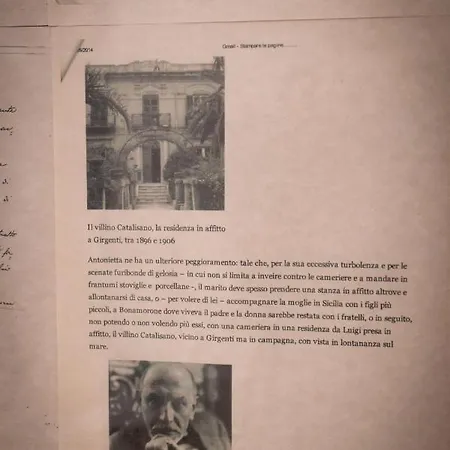 فندق مبيت وإفطار Mansion Pirandello أغريجنتو